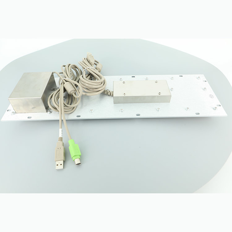 Tastiera industriale del metallo di acciaio inossidabile del chiosco di informazioni 304 con la porta USB della sfera rotante