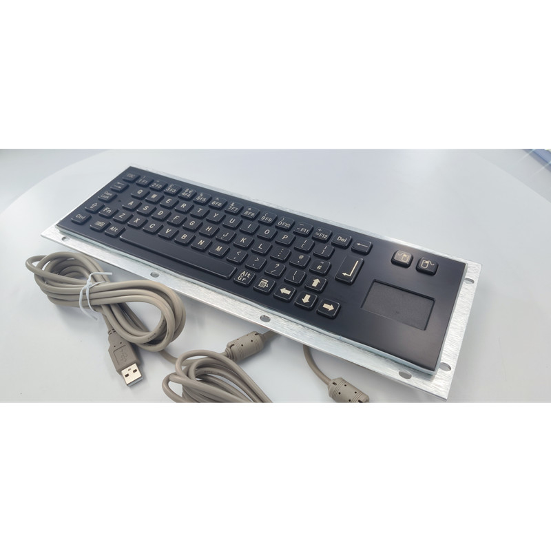 Tastiera impermeabile di acciaio inossidabile del chiosco self service IP65 con colore del nero del touchpad
