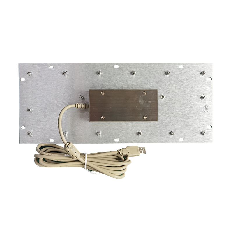 65 tasti Tastiera antipolvere IP65 di grado medico Tastiera in acciaio inossidabile Tastiera metallica con interfaccia USB