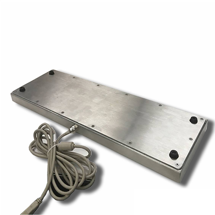 65 tasti Desktop IK07 IP65 tastiera industriale in acciaio inox con trackball per chiosco self-service