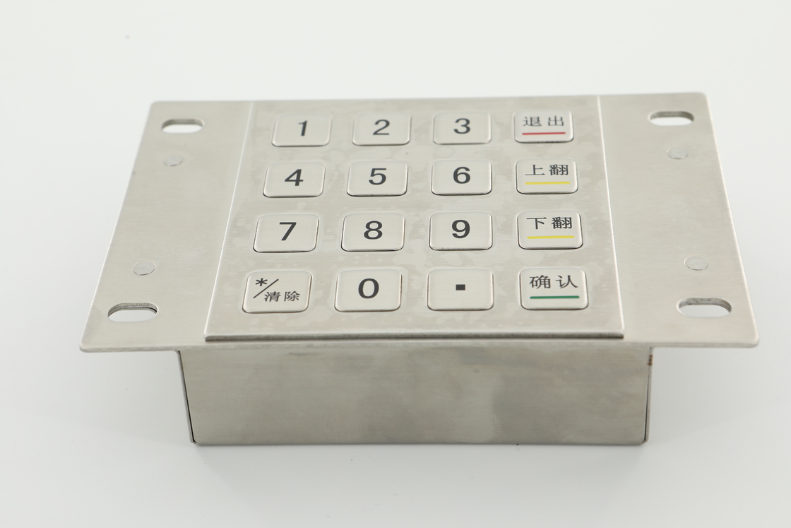 i tasti 3.6N hanno cifrato la tastiera della macchina di BANCOMAT del PCI 4,0 di chiavi numeriche di Pin Pad 10
