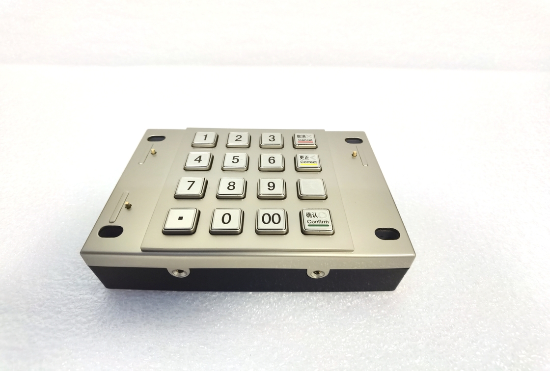 FCC di RoHS BANCOMAT 1.2KG Pin Pad Bank Machine Keypad di 91.5mm x di 87,5